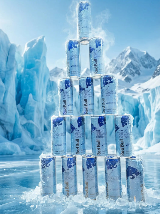 Red Bull - Glacier Edition Gletschereis