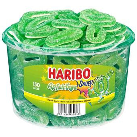 Haribo - Apfelringe Sauer